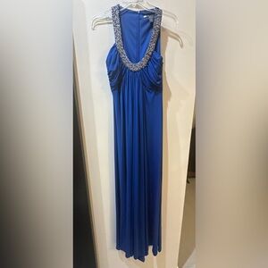 JS Boutique Royal Blue Maxi Dress size 8